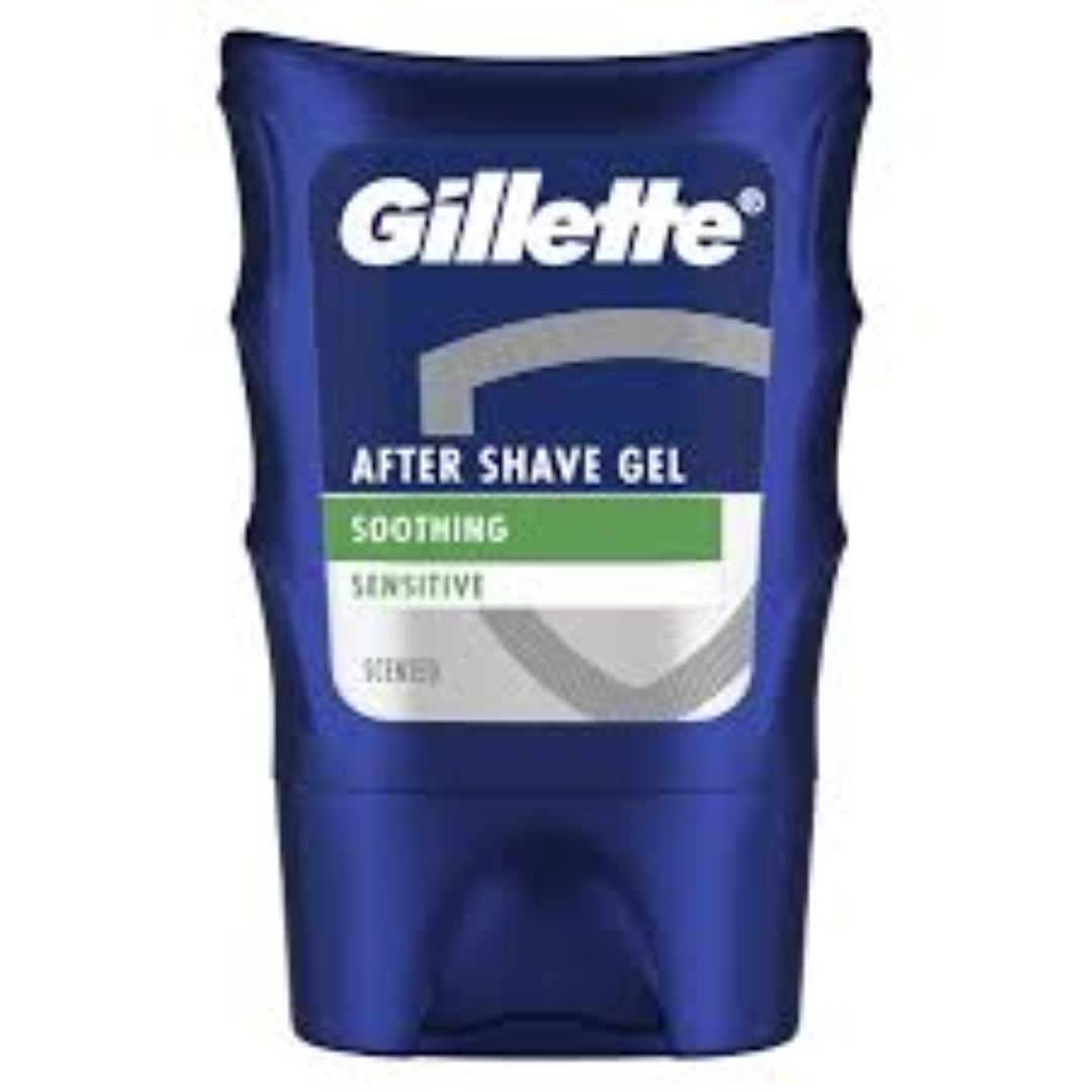 GILLETTE SENSITIVE AFTERSHAVE GEL 75ML